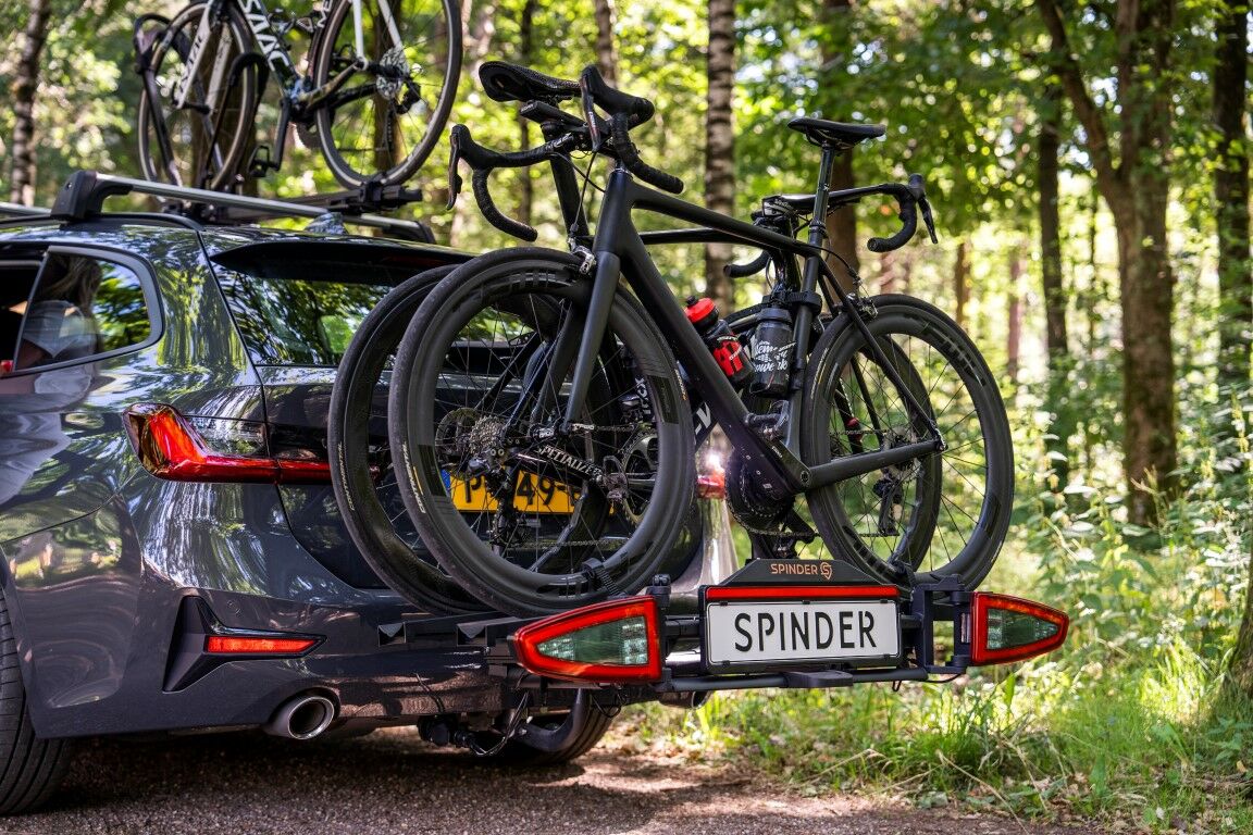 mug Treinstation munt Fietsendragers trekhaak | Spinder bike carriers